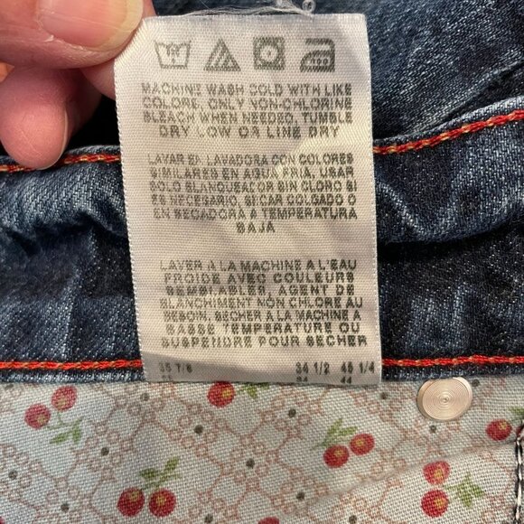 Women's Twenty X, Wrangler Jean Co, Jackson Lower Rise, Size 13/14x34 - Picture 14 of 16